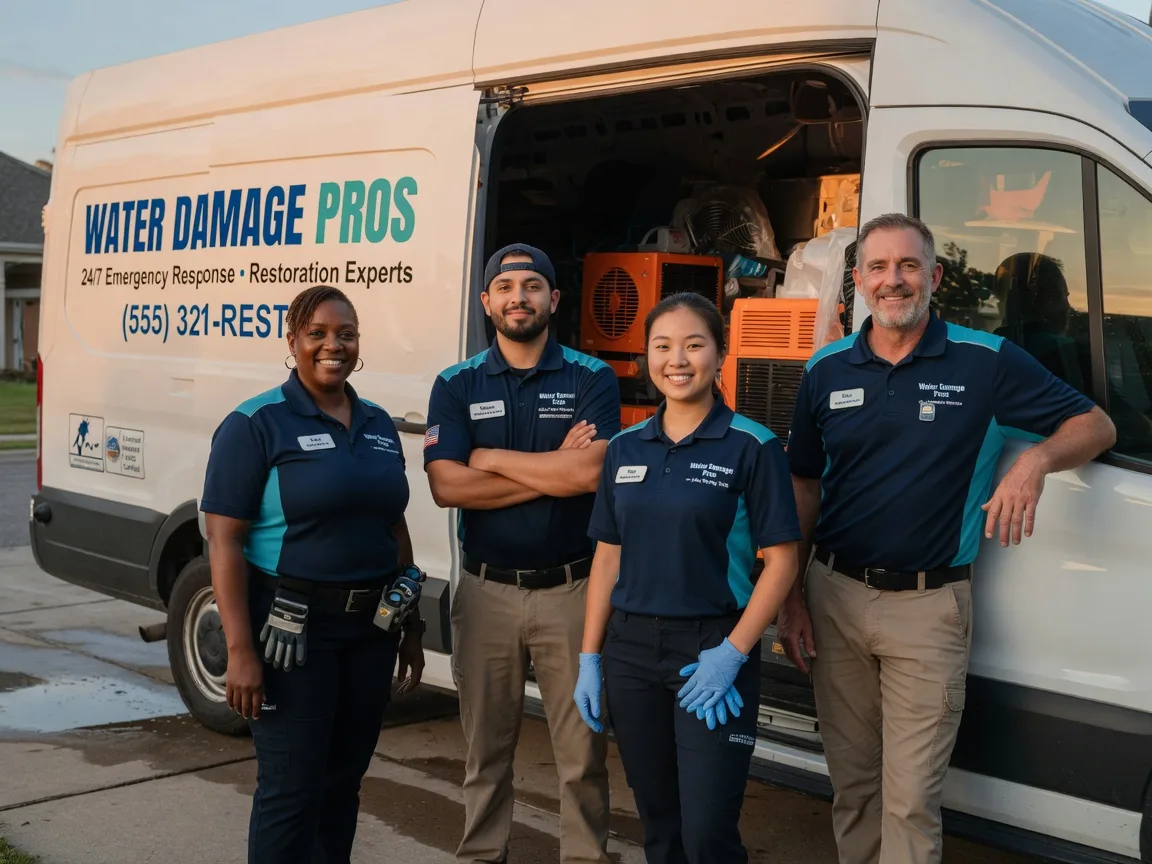 Water Damage Restoration company in Wortham, TX