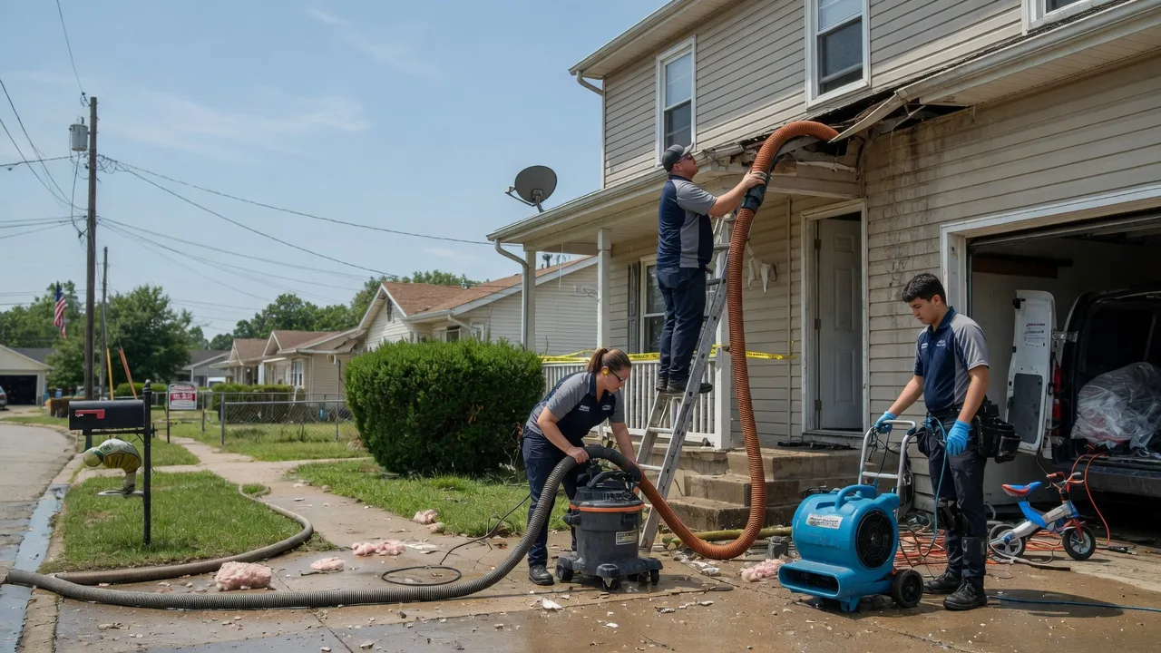 Water Damage Restoration in Wortham, TX near me